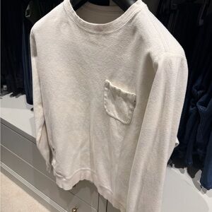 Vuori White Sweatshirt